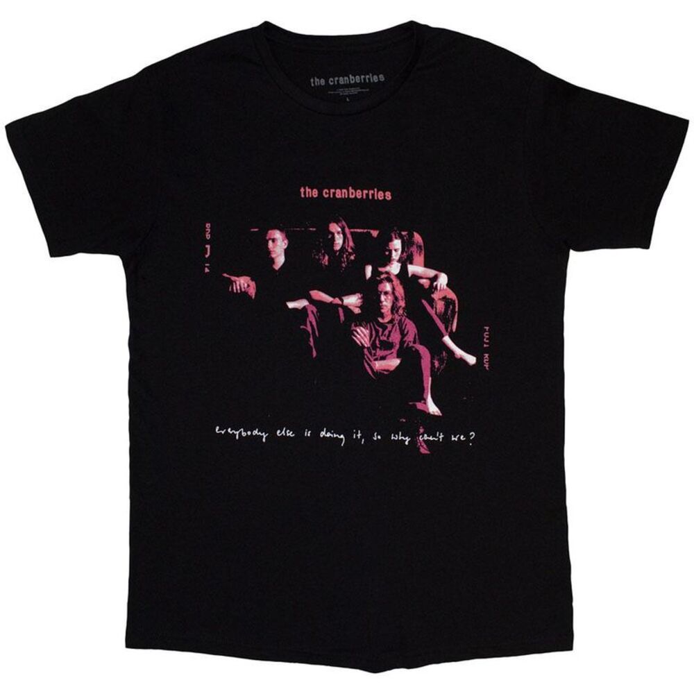 The Cranberries Unisex Adult Everybody Else T-Shirt / Black